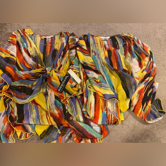 2 Womens Caftan Cover Up by Peter Nygard - Picture 2 of 5